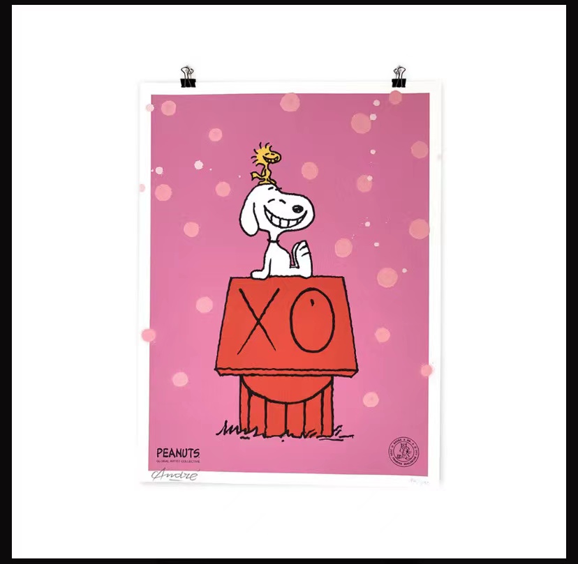 André Saraiva snoopy limited edition print